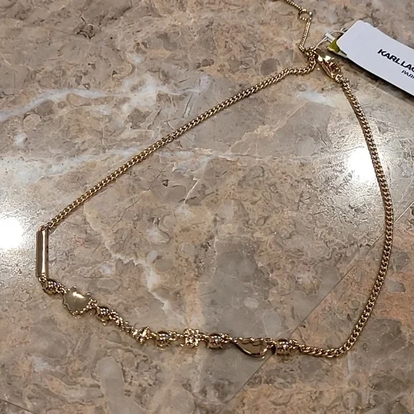NEW KARL LAGERFELD NECKLACE - Picture 2 of 8